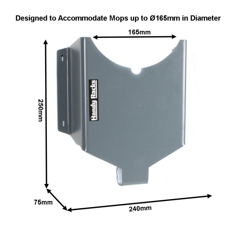 Wall Mounted DA / Mop Holder 4