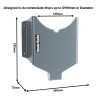 Wall Mounted DA / Mop Holder 4